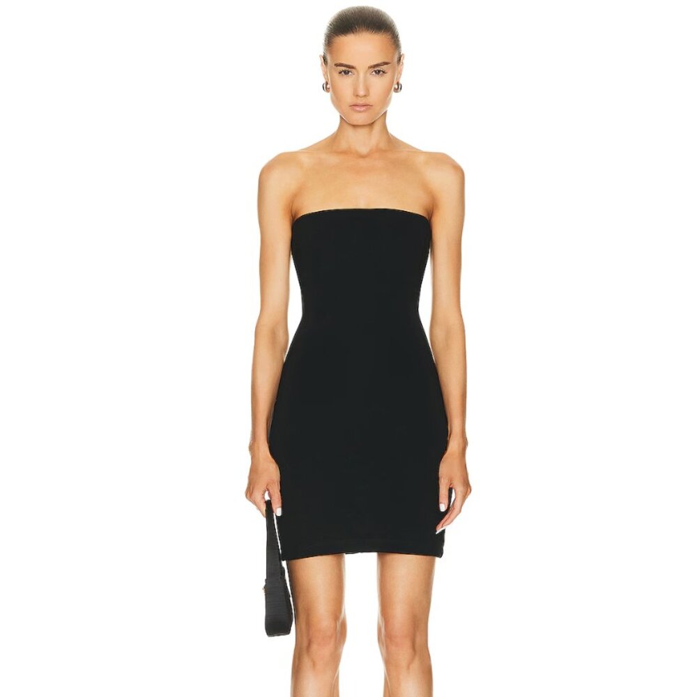 LESET Rio bandeau dress.